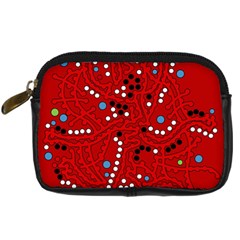 Red Fantasy Digital Camera Cases by Valentinaart