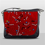 Red fantasy Messenger Bags Front