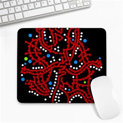 Red Fantasy 2 Large Mousepads