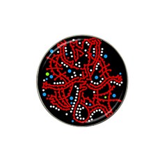 Red Fantasy 2 Hat Clip Ball Marker