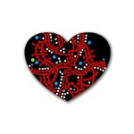 Red fantasy 2 Heart Coaster (4 pack)  Front