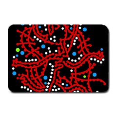 Red Fantasy 2 Plate Mats by Valentinaart