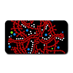 Red Fantasy 2 Medium Bar Mats by Valentinaart