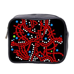 Red Fantasy 2 Mini Toiletries Bag 2-side