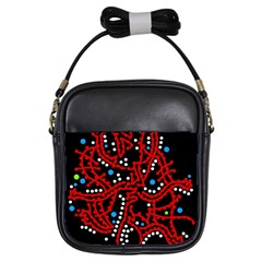 Red Fantasy 2 Girls Sling Bags