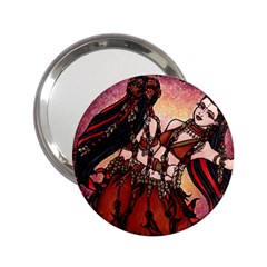 Gemini Tribal Twins 2 25  Handbag Mirrors by BubbSnugg