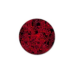 Red Emotion Golf Ball Marker (4 Pack)