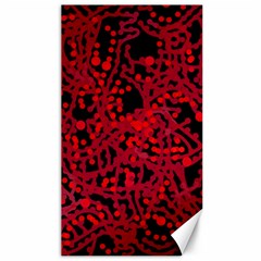 Red Emotion Canvas 40  X 72   by Valentinaart