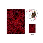 Red emotion Playing Cards (Mini)  Back