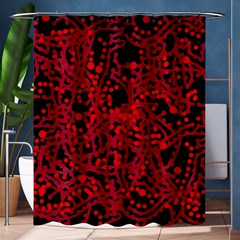 Red Emotion Shower Curtain 60  X 72  (medium) 