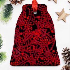 Red Emotion Bell Ornament (2 Sides)