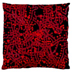 Red Emotion Large Cushion Case (one Side)