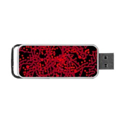 Red Emotion Portable Usb Flash (one Side)