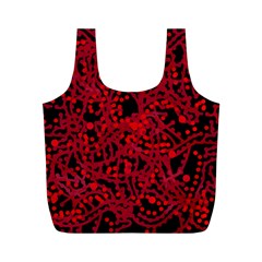 Red Emotion Full Print Recycle Bags (m) 