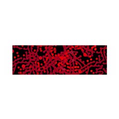 Red Emotion Satin Scarf (oblong)