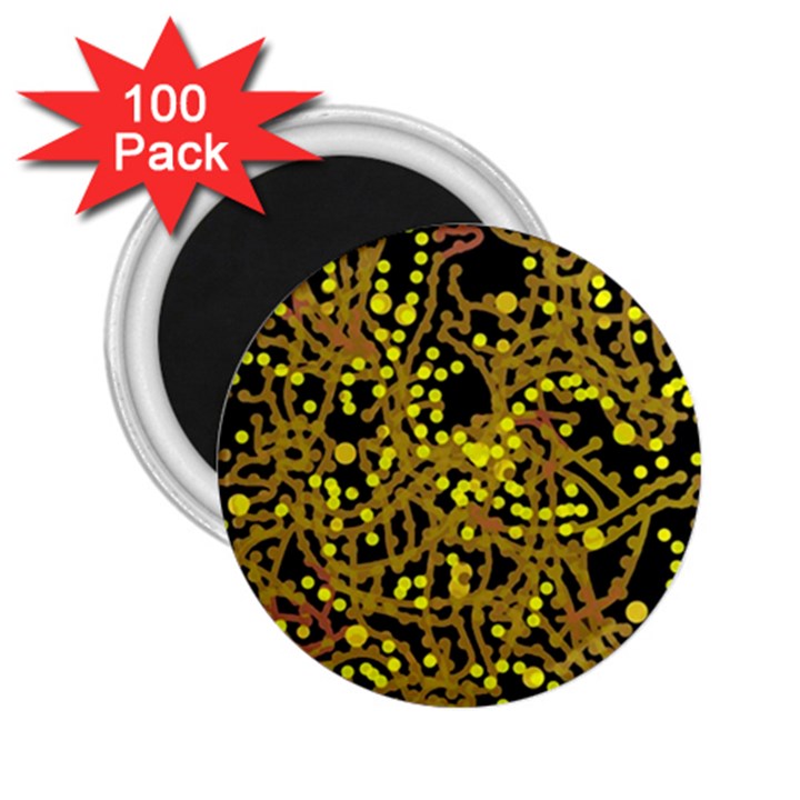 Yellow emotions 2.25  Magnets (100 pack) 