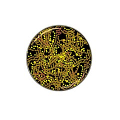 Yellow Emotions Hat Clip Ball Marker