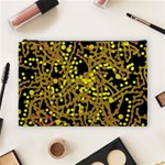 Yellow emotions Cosmetic Bag (Large)  Front