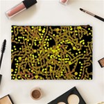 Yellow emotions Cosmetic Bag (Large)  Back