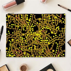 Yellow Emotions Cosmetic Bag (xl) by Valentinaart