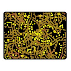 Yellow Emotions Fleece Blanket (small)