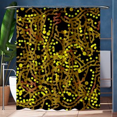 Yellow Emotions Shower Curtain 60  X 72  (medium) 