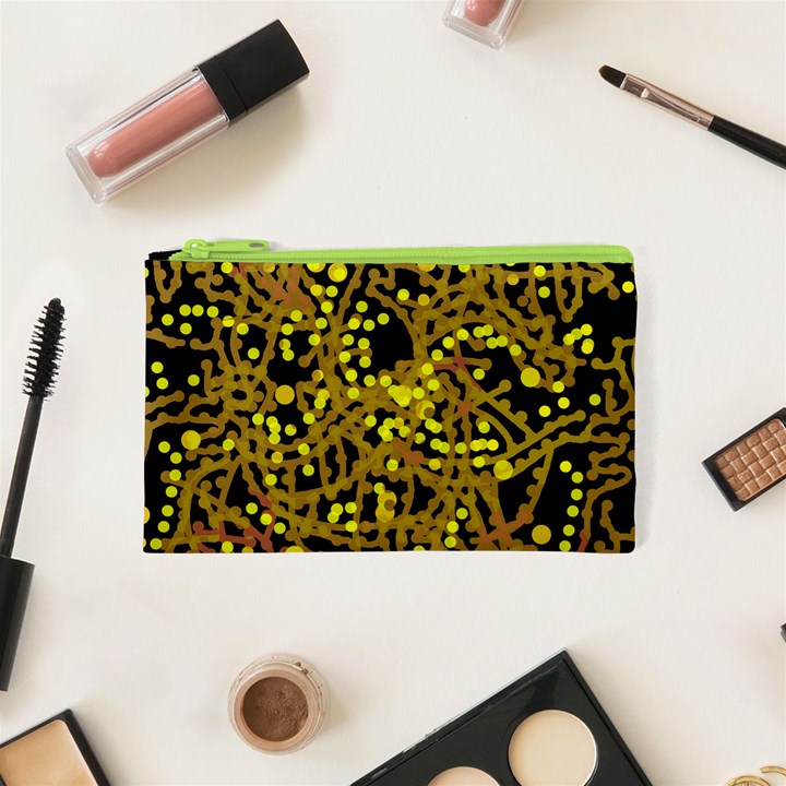 Yellow emotions Cosmetic Bag (XS)