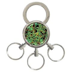 Green Emotions 3-ring Key Chains