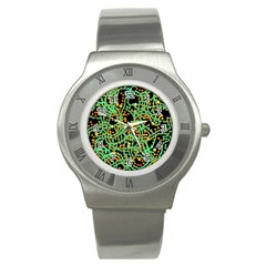 Green Emotions Stainless Steel Watch by Valentinaart