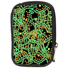 Green Emotions Compact Camera Cases by Valentinaart