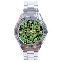 Green Emotions Stainless Steel Analogue Watch