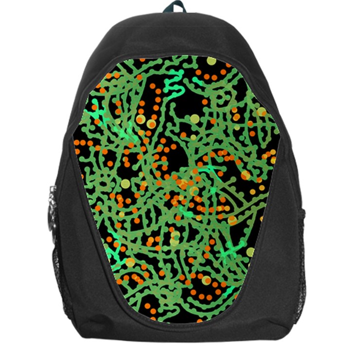 Green emotions Backpack Bag