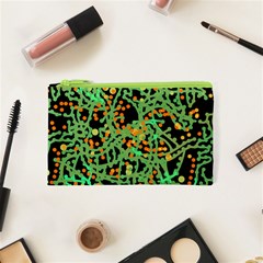 Green Emotions Cosmetic Bag (xs) by Valentinaart