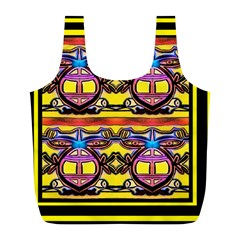 Spirit  Bulgarian Bee Full Print Recycle Bags (l)  by MRTACPANS