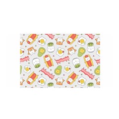 Funny Cat Food Succulent Pattern  Satin Wrap by kostolom3000shop