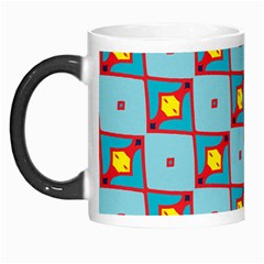 Shapes In Squares Pattern                                                                                                            Morph Mug by LalyLauraFLM