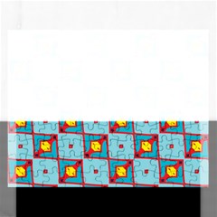 Shapes In Squares Pattern                                                                                                            			jigsaw Puzzle (rectangular)