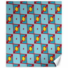 Shapes In Squares Pattern                                                                                                            			canvas 20  X 24 