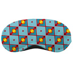 Shapes In Squares Pattern                                                                                                            			sleeping Mask by LalyLauraFLM