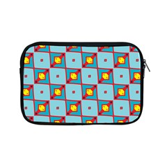 Shapes In Squares Pattern                                                                                                           			apple Ipad Mini Zipper Case by LalyLauraFLM