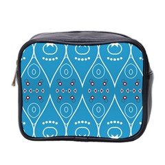 Ornamental Shapes                                                                                                             Mini Toiletries Bag (two Sides)