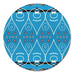 Ornamental Shapes                                                                                                             			magnet 5  (round) by LalyLauraFLM