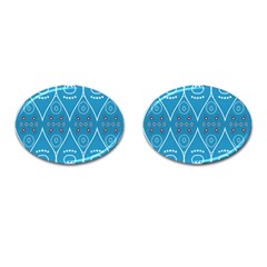 Ornamental Shapes                                                                                                             			cufflinks (oval)