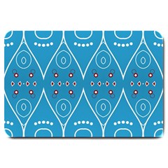 Ornamental Shapes                                                                                                             			large Doormat by LalyLauraFLM