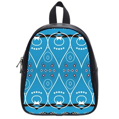 Ornamental Shapes                                                                                                             			school Bag (small) by LalyLauraFLM