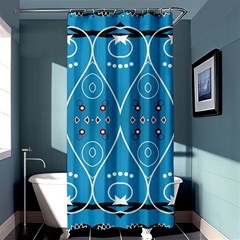 Ornamental Shapes                                                                                                            	shower Curtain 36  X 72  by LalyLauraFLM