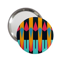 Shapes And Stripes                                                                                                             			2 25  Handbag Mirror