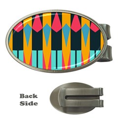 Shapes And Stripes                                                                                                             			money Clip (oval)