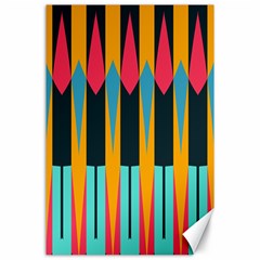 Shapes And Stripes                                                                                                             			canvas 24  X 36 