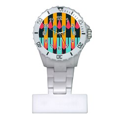 Shapes And Stripes                                                                                                             			nurses Watch